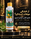 شامپو بدون سولفات لیمپیو Healthy Plus حاوی روغن آرگان و آلوئهورا حجم 350 میلیلیتر